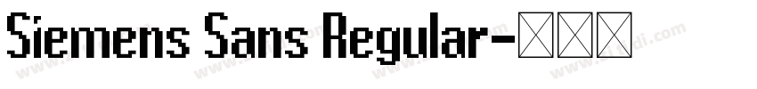 Siemens Sans Regular字体转换 Siemens Sans Regular字体转换